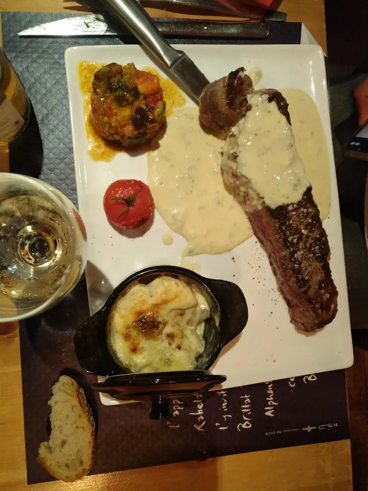 Piece de Boeuf Au Bleu d'Auvergne