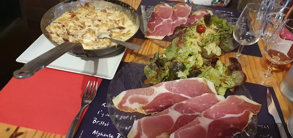 Truffade Jambon Salade Auvergnate